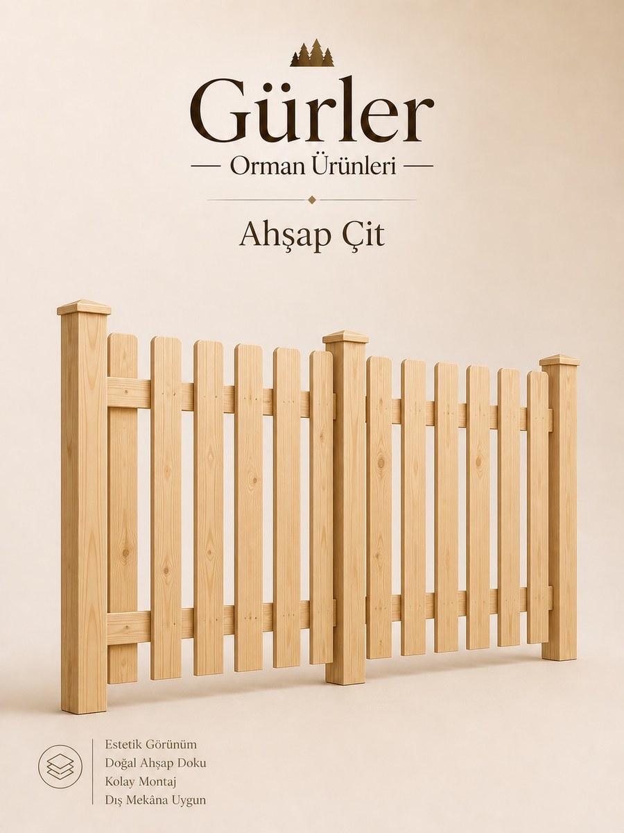 Ahşap Çit — Gürler Orman Ürünleri