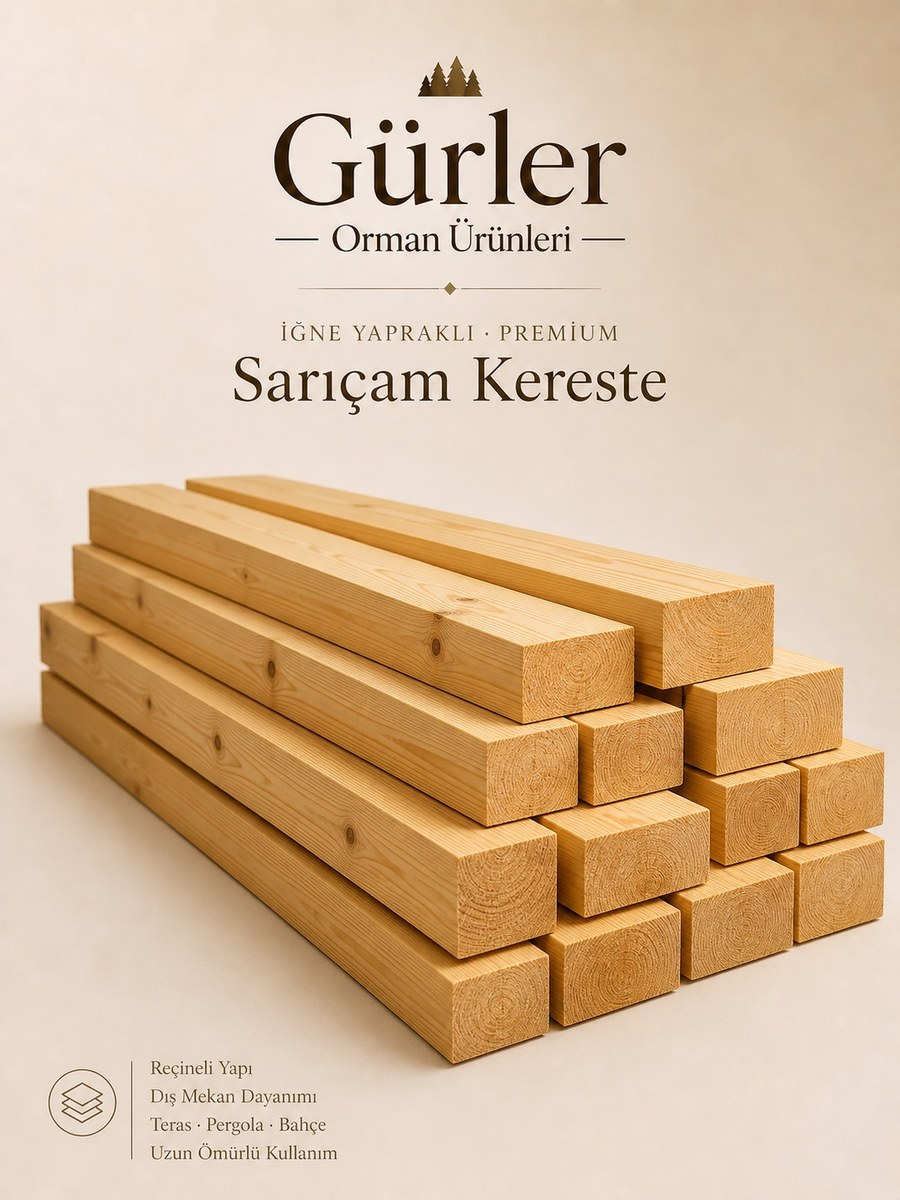 Sarıçam Kereste — Gürler Orman Ürünleri