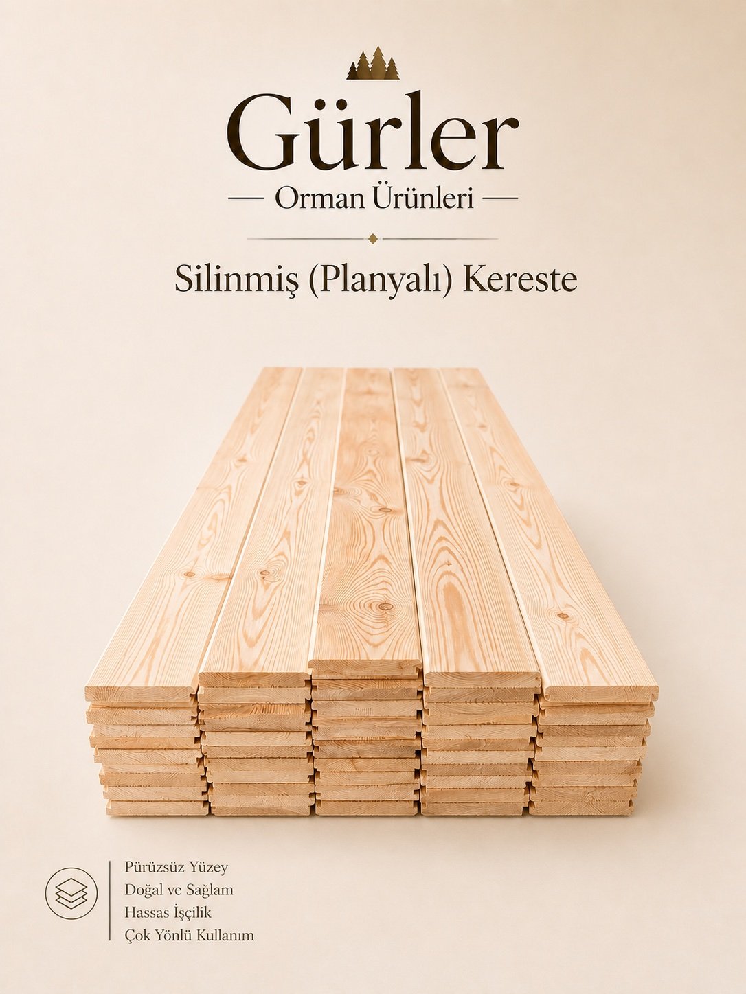 Silinmiş Planyalı Kereste
